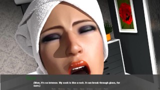 Angel of Innocence:Dirty Nasty Girl Is Doing A Deepthroat And Rough Handjob-Ep3