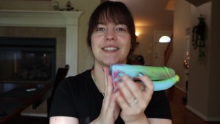 Toy Review - John Thomas® DOUBLE BUBBLE Platinum Silicone Dildo