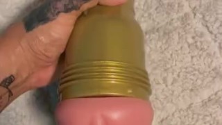 Fleshlight quick fun before shower