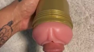 Fleshlight quick fun before shower