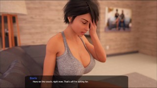39 - Milfy City - v0.6e - Part 39 - Kissing my sexy teacher in her room (dubbing)