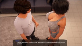 39 - Milfy City - v0.6e - Part 39 - Kissing my sexy teacher in her room (dubbing)