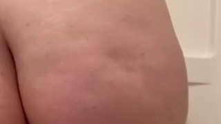 Bbw Takes Dildo for a Ride in Her Asshole 