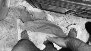 Touching Myself before showering 