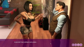 4k KinkyVideos - Mark put his hand to ANGELICA ASS and trying TO KISS HER
