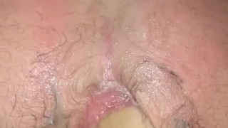 Fisting my cuck hubby making him into my wife