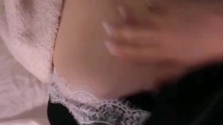 Sneak peak blonde titties 