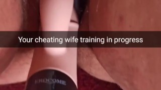 Slut wife libido training in progress - Snapchat Cuckold Captions