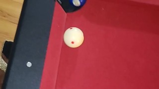 Dick pool shot