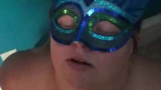 Daddy let me eat come out of condom
