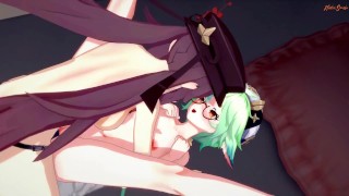 Genshin Impact Lesbian Strapon Compilation.