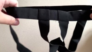 ぽっちゃりの日本人がエロい下着を買って早速着替えてみた❹ 　素人　個人撮影