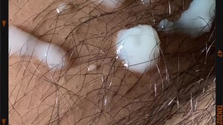 I'm Cum front of mirror