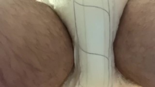 Accident while wetting my diaper 