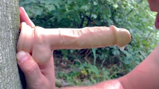 Sucking My Dildo In The Forest (Dirty Talk)