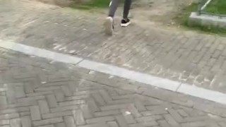 short piss in the streets of venlo