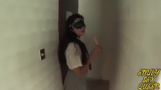 Colegiala mexicana quiere coger en el jacuzzi
