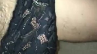 Man in panties