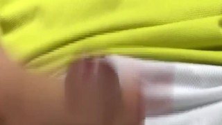 スポーツ後のオナニーはいつもより濃厚なザーメンが出ちゃうからたまらない！