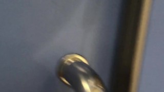 spy?-3 Release yellow juice at a Japanese railway station