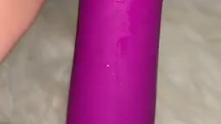 Sexy Milf Solo Dildo Play