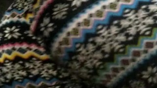 Femboy Raver with sexy Legging Yoga Pants Thick Bubble Butt