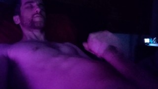Solo Jerk off session in the dark