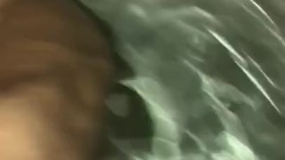 Playing with my dick in the tub