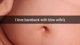 I love when your wife ride on my cock bareback until creampie - Cuckold Snapchat Captions