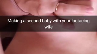 I`am impregnate second time you cheating wife while she tits are lactating !
