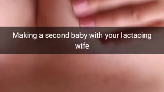 I`am impregnate second time you cheating wife while she tits are lactating !
