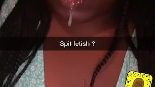 Spit fetish 
