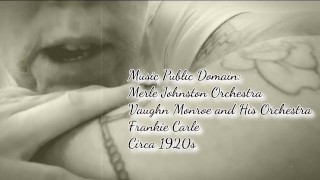 FTM Silent Film Retro Style Wet Horny Shower Big Ass