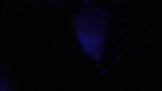 Hot French milf sucks cock and anal sex in night club in front of strangers - MissCreamy