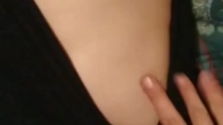 Cigs And Nipple Tease