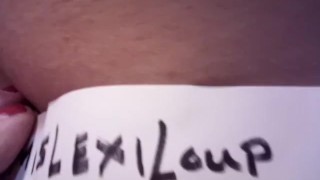 MissLexiLoup hot curvy ass female jerking off horny legs moment