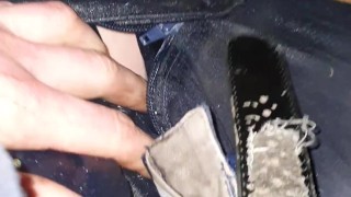 Peeing work pants/panties