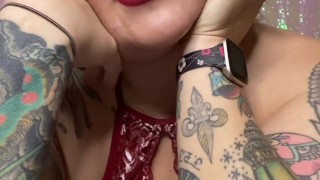 WORSHIP MY FEET AND LET ME STROKE YOUR COCK WITH THEM