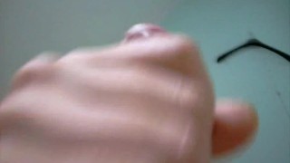 Self Facial---Sperm for my face