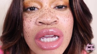 Goddess Rosie Reed Lipstick Fetish Face Fetish Femdom POV Fetish For My Big Lips