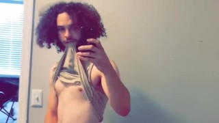 Stroking My Cock