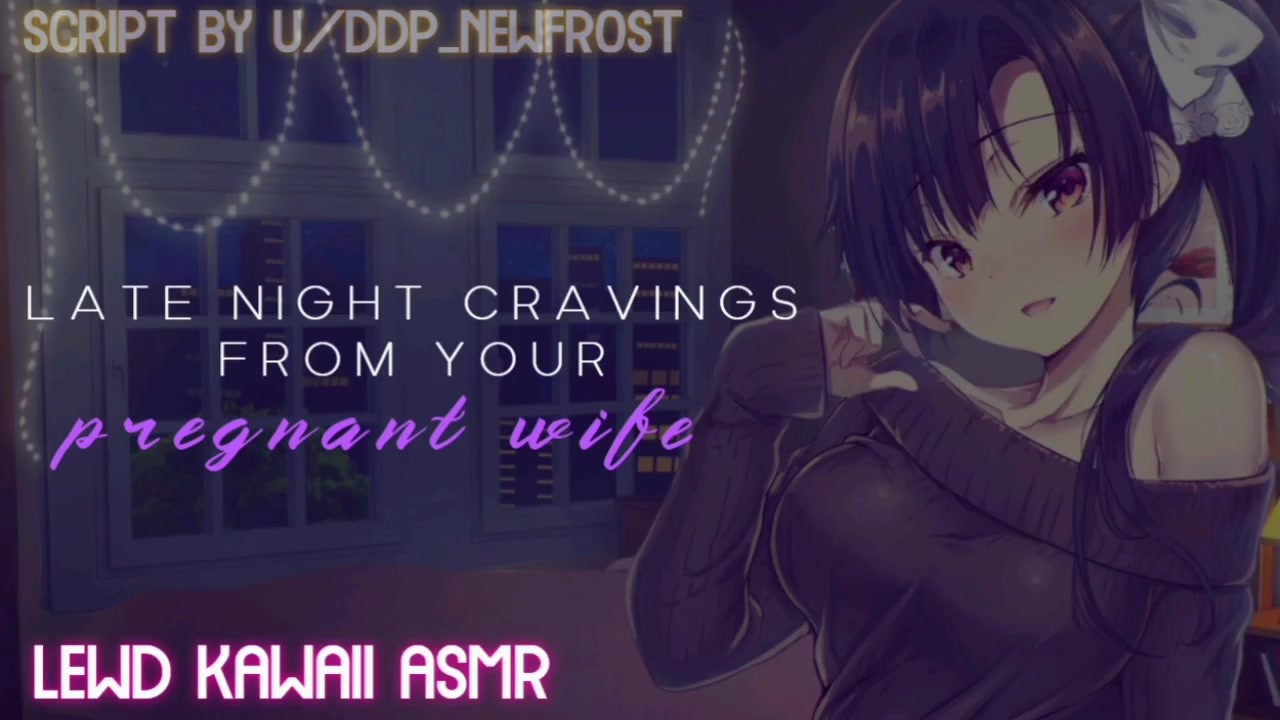 Antojos nocturnos de su esposa embarazada (porno de sonido) (ASMR inglés)