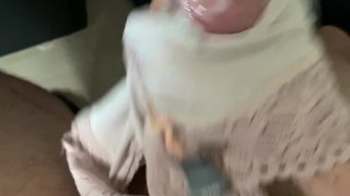 Cum in panties #17 / Every time my gf is over she leaves one of her used panties for me to cum in