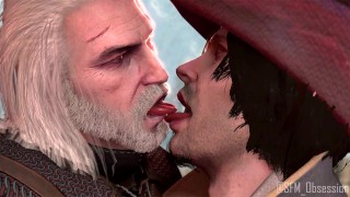 FULL: Gay Game Characters Kiss with Tongue - Obbi-mation