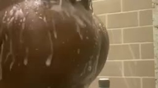 big ass big tits bbw ebony in shower 