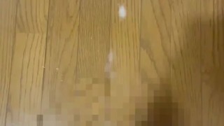 2週間溜めた後の大量射精