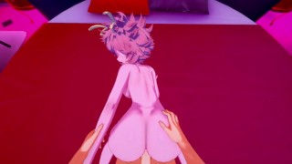 Mina Ashido gets POV fucked doggystyle and creampied - My Hero Academia Hentai.