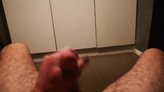 Quietly Stroking My Dick