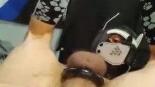 Cummy hole ballooned open