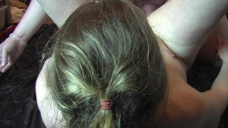 Teen fuck and cumbath